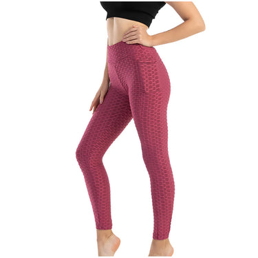 Legging de sport Rouge pour femme - cocoonease